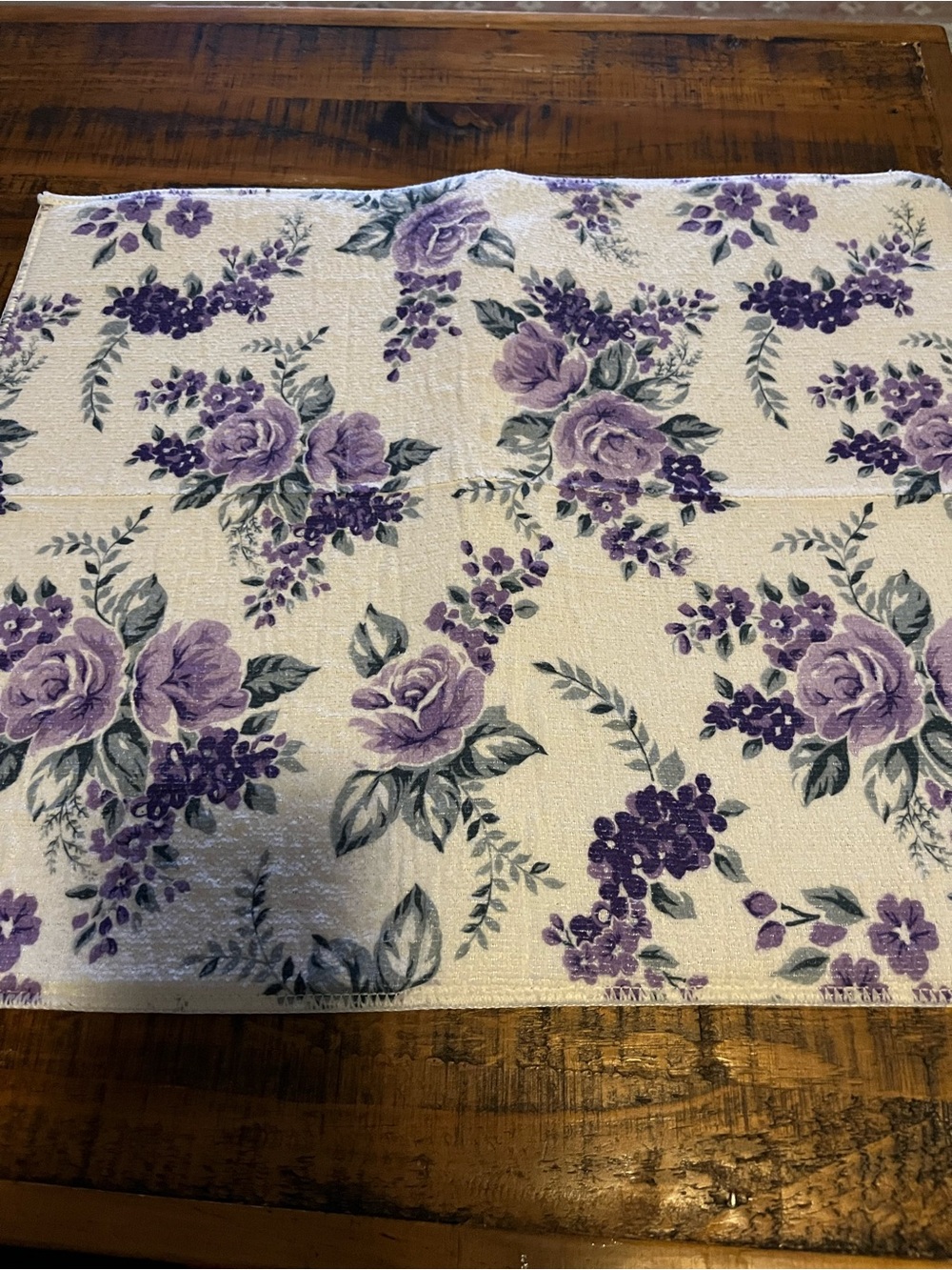 Purple Dish Mat - Soft Polyester - Picture 12 of 12